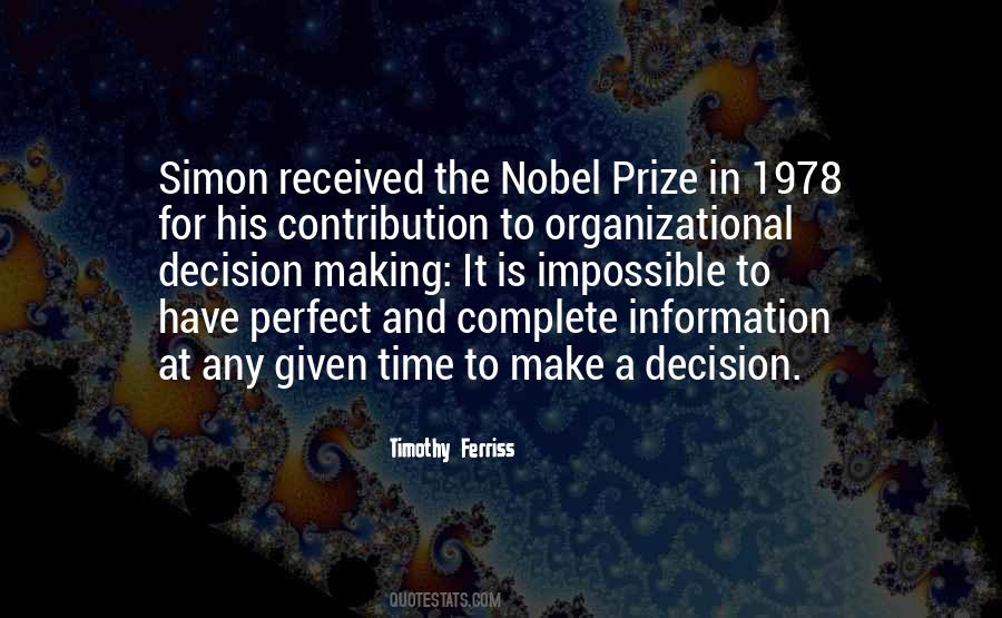 Time To Make A Decision Quotes #902057