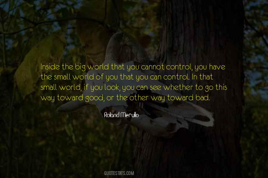 Big Bad World Quotes #1699847