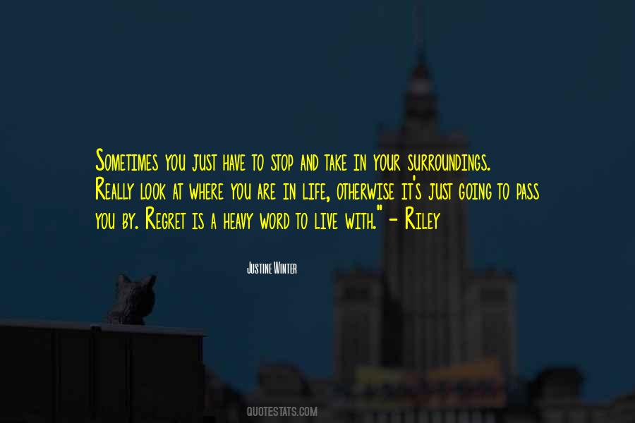 Regret Life Quotes #133306
