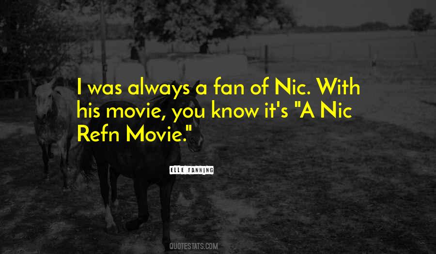Movie Fan Quotes #1044598