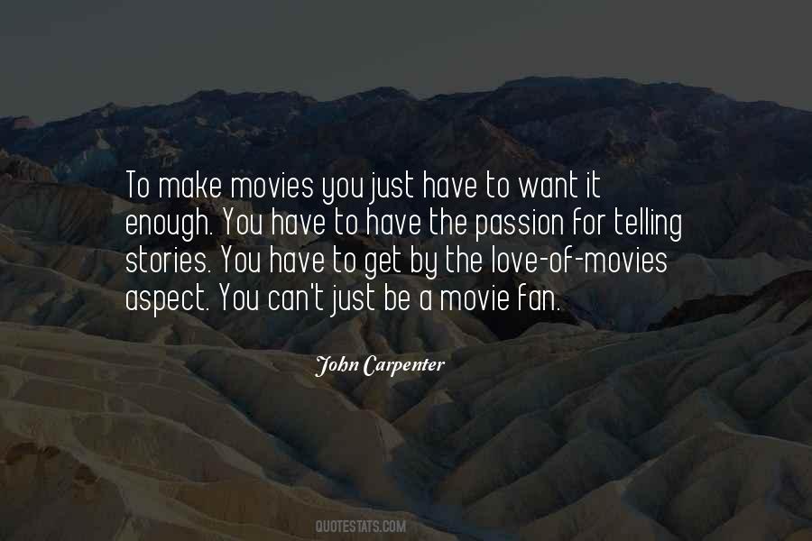 Movie Fan Quotes #1255787