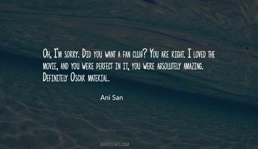 Movie Fan Quotes #658177