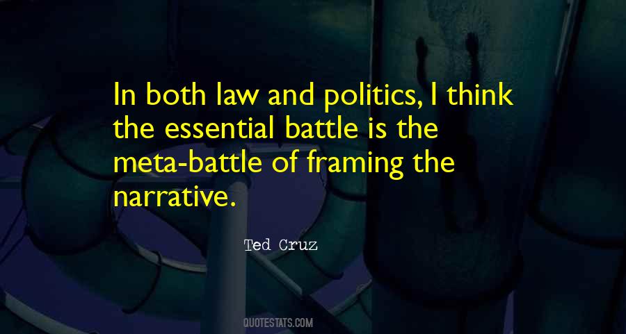 Law And Politics Quotes #1439467