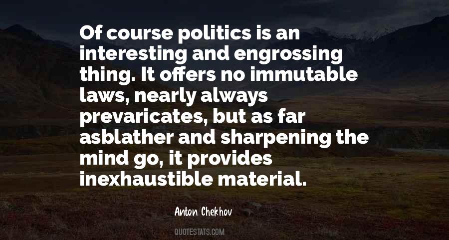 Law And Politics Quotes #307340