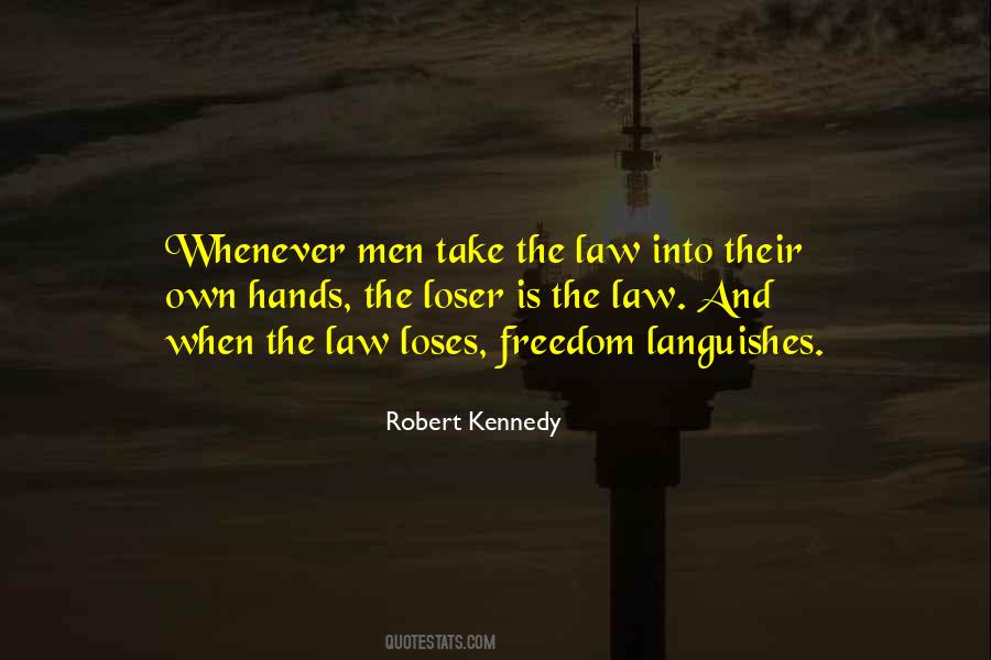 Law And Politics Quotes #420095