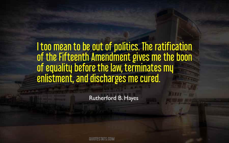 Law And Politics Quotes #515517