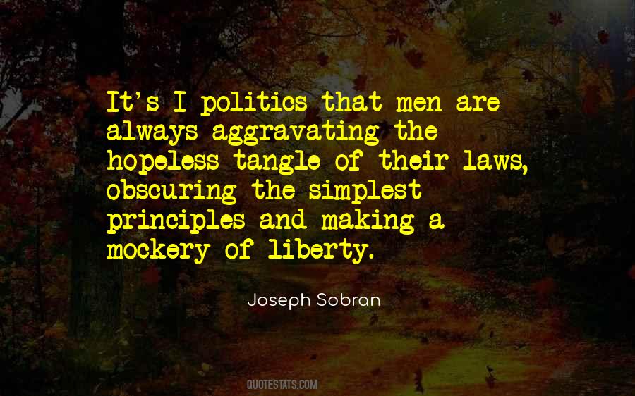 Law And Politics Quotes #733557