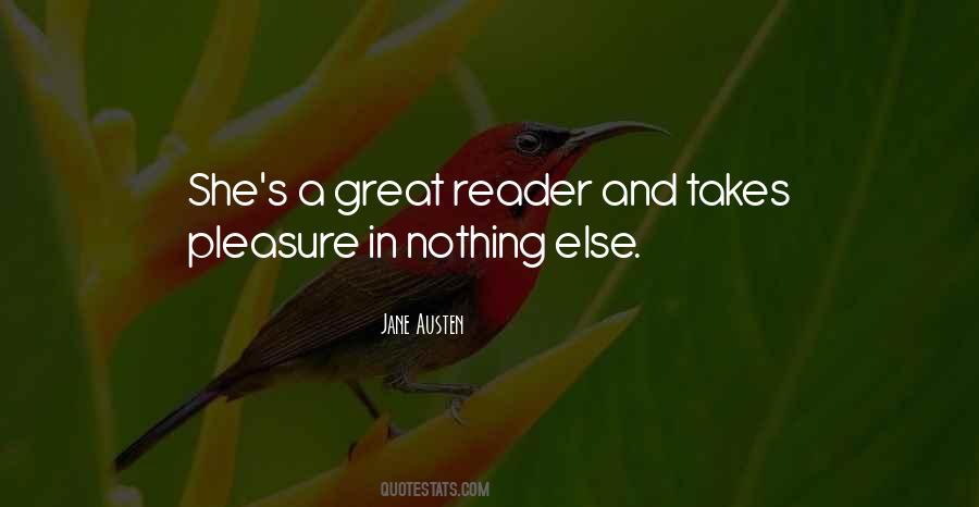 A Great Reader Quotes #1303919