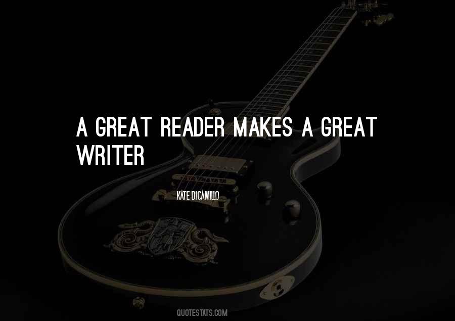 A Great Reader Quotes #1488499