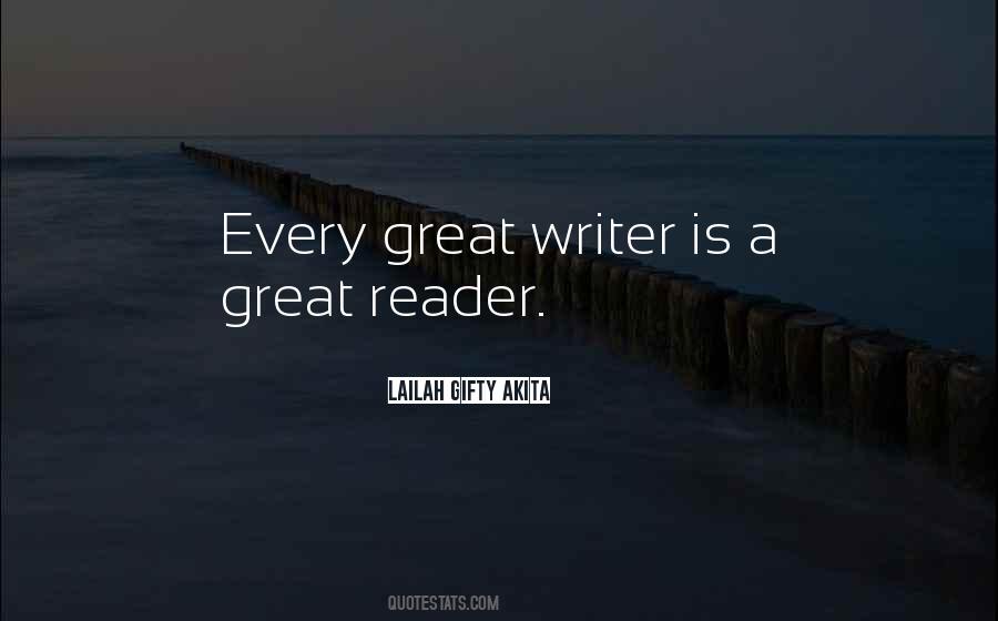 A Great Reader Quotes #615079