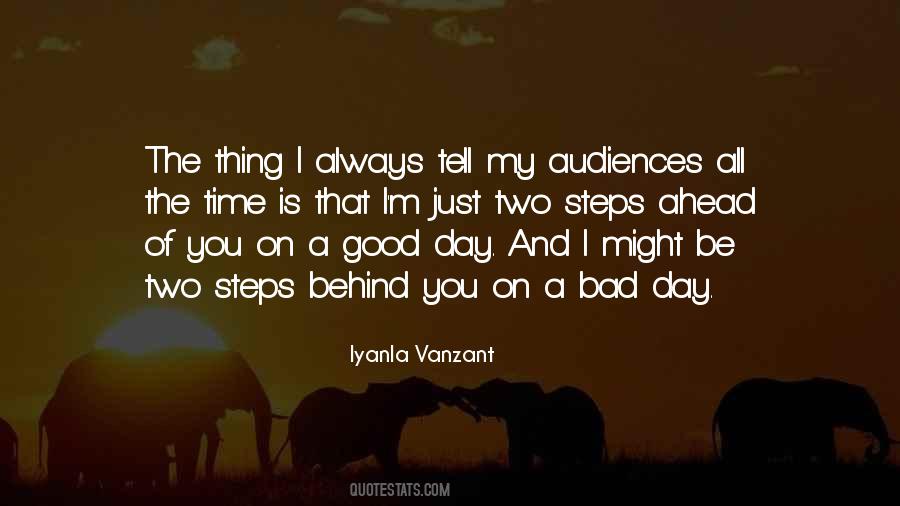 Two Steps Ahead Quotes #1620867