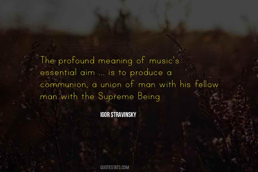 Quotes About The Meaning Of Music #244693