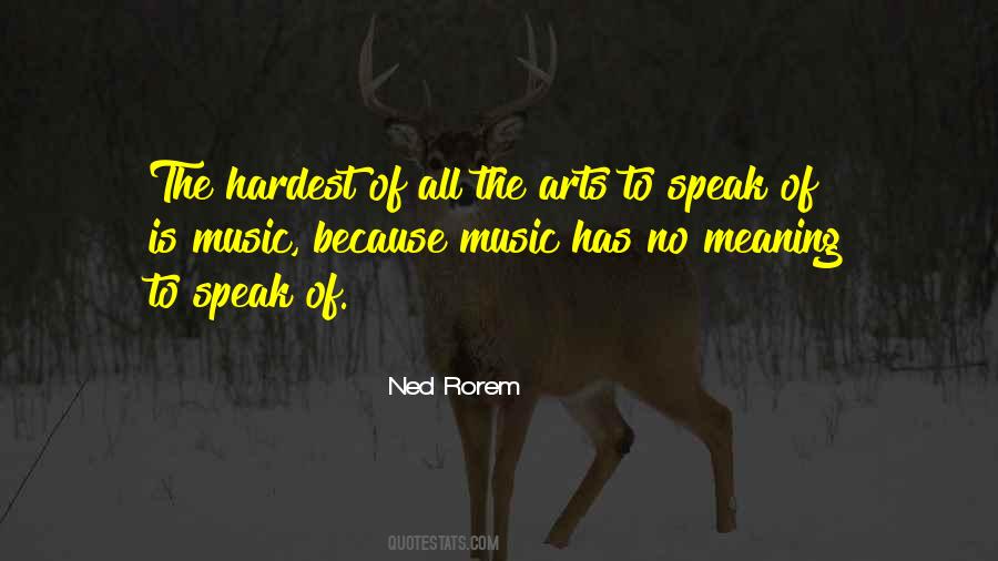 Quotes About The Meaning Of Music #577183