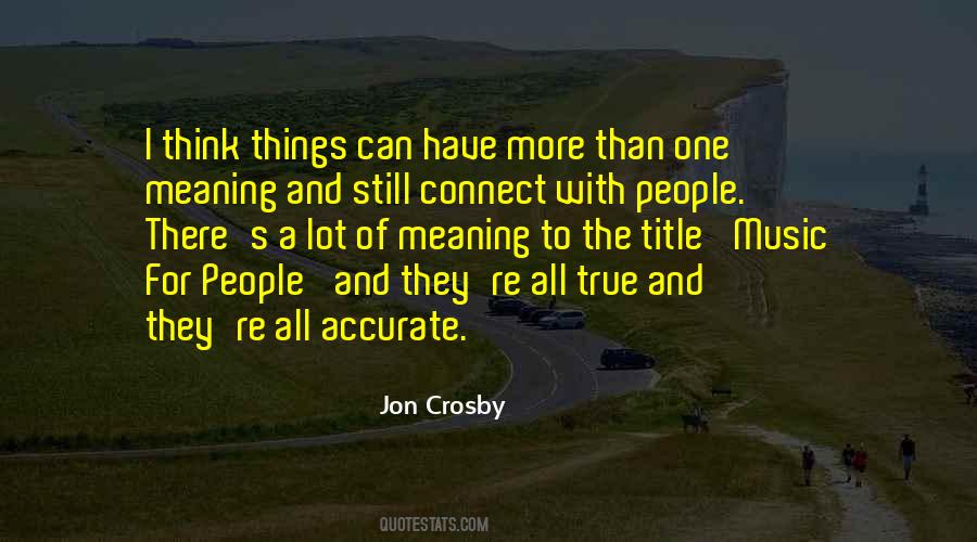 Quotes About The Meaning Of Music #860757