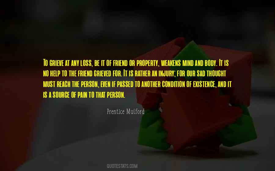 Sad Loss Quotes #1856257
