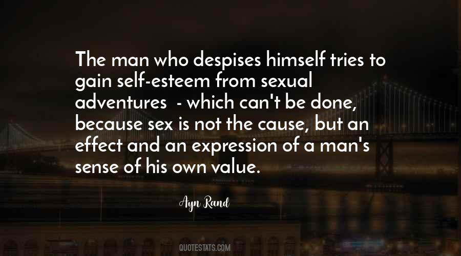 Be A Man Of Value Quotes #1590679