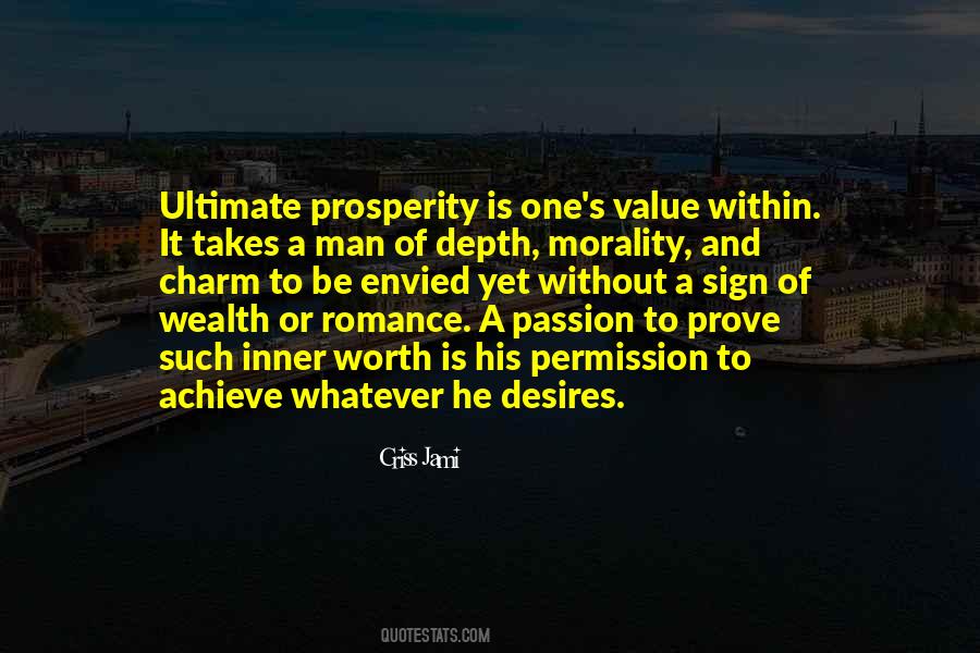 Be A Man Of Value Quotes #295844