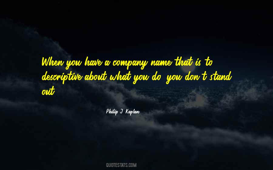 Company Name In Quotes #1214536