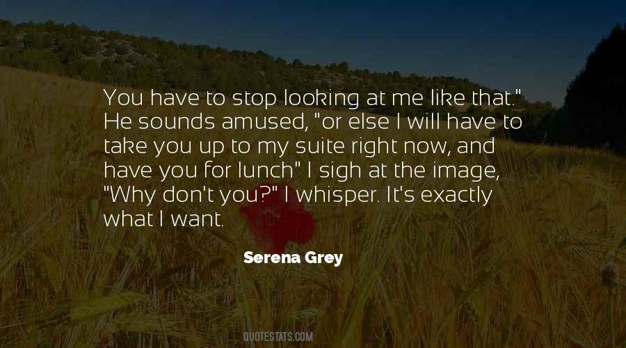 Stop Looking At Me Quotes #650350