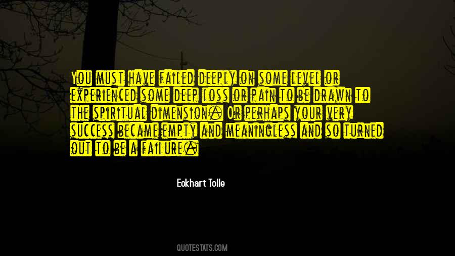 Deep Loss Quotes #394285