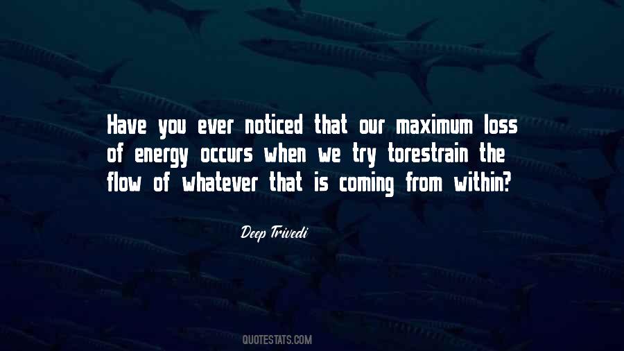 Deep Loss Quotes #93058