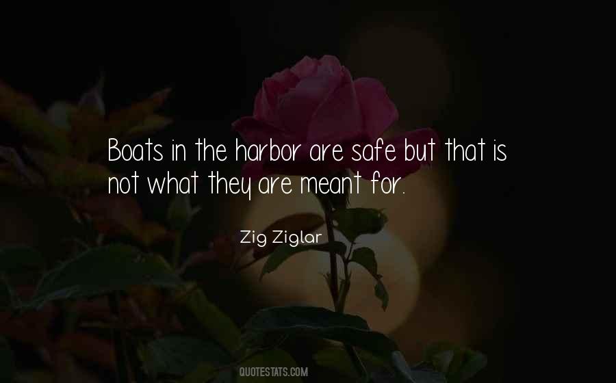 Boat In Harbor Quotes #987536