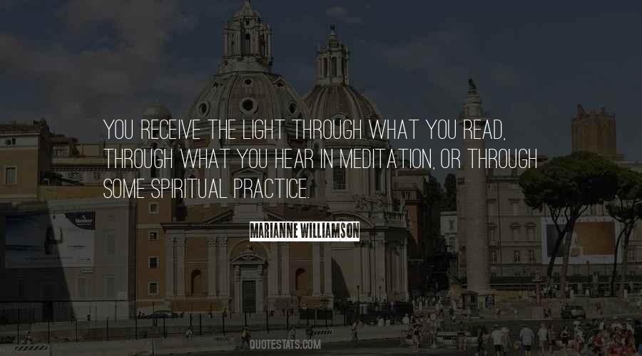 Meditation Spiritual Quotes #1185067
