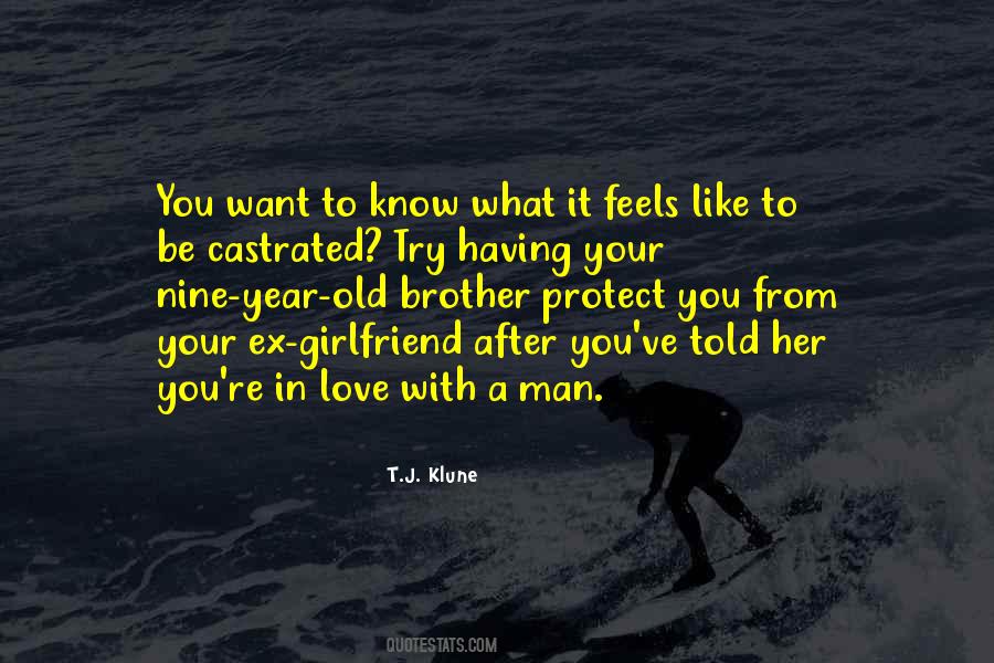 In Love With A Man Quotes #1123265