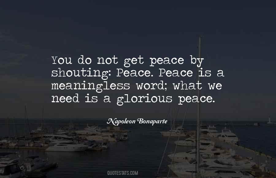 Word Peace Quotes #1597511