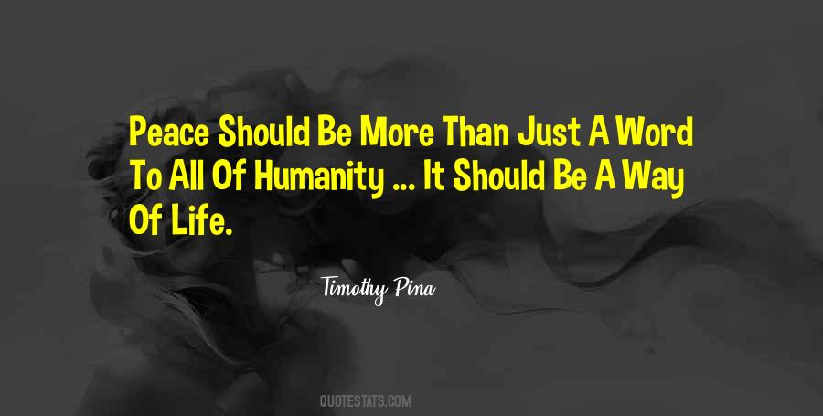 Word Peace Quotes #904932