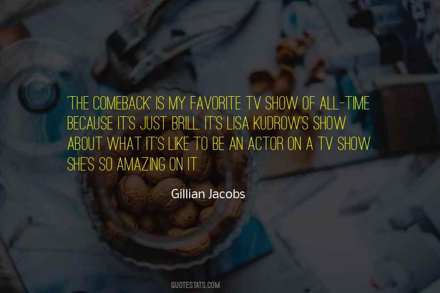 Favorite Tv Show Quotes #1000353