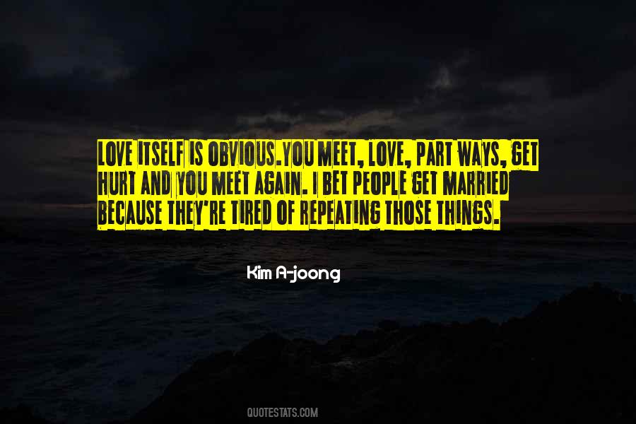 I Married You Because Quotes #1791238