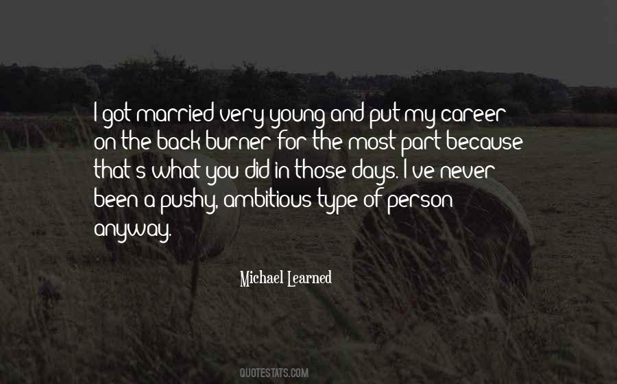 I Married You Because Quotes #226283