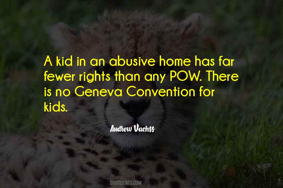 Quotes About The Geneva Convention #1163688