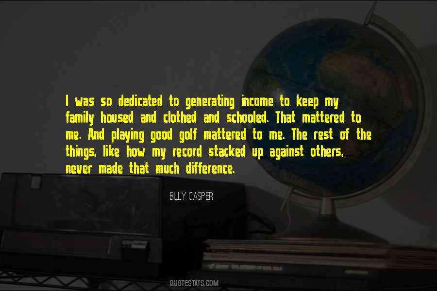 Family Golf Quotes #1352932