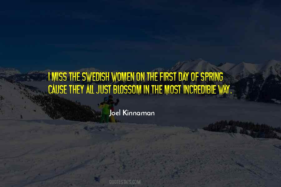 Quotes About Spring On The Way #1549728