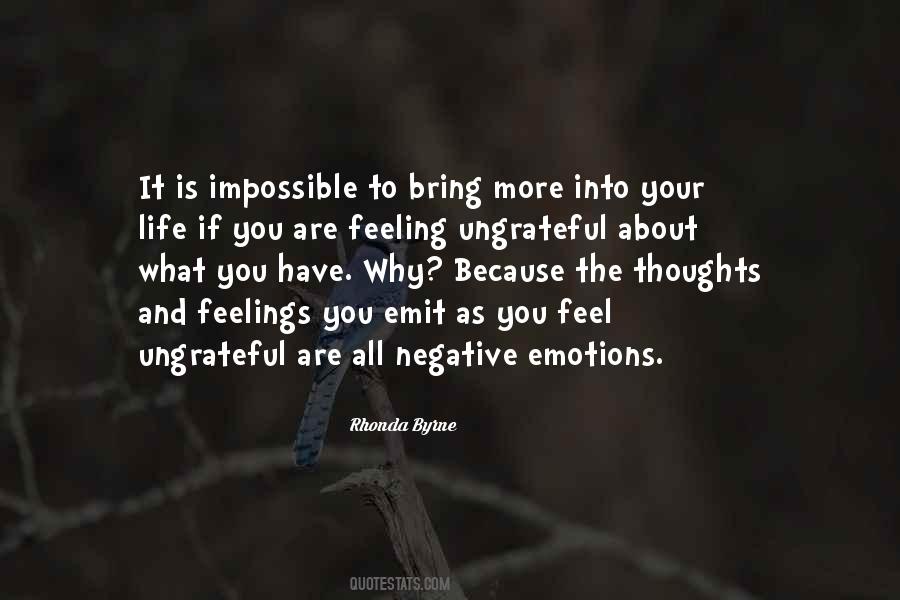 Feeling Negative Quotes #1197414