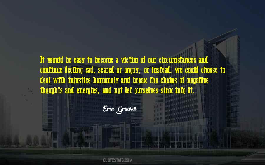 Feeling Negative Quotes #810107