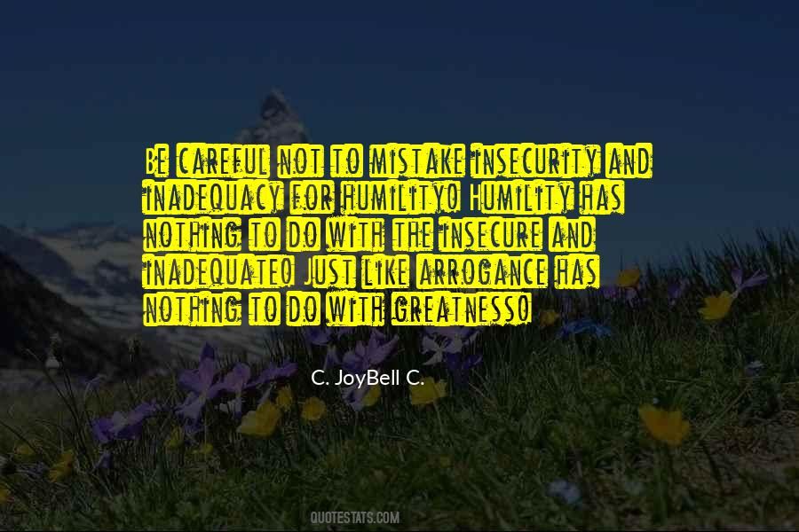 Not Insecure Quotes #535040