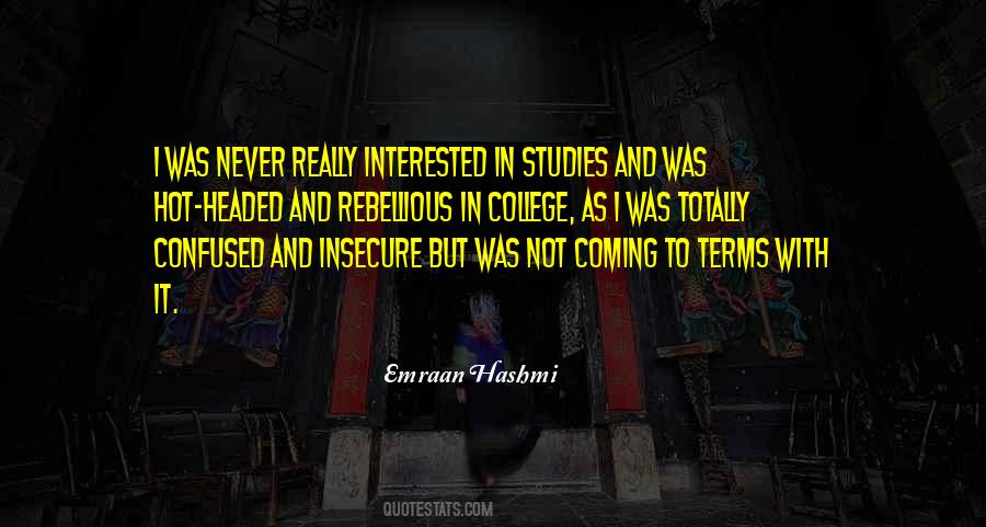 Not Insecure Quotes #84850