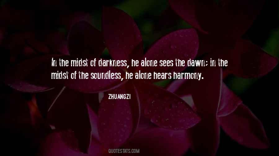 Alone In The Darkness Quotes #1751600