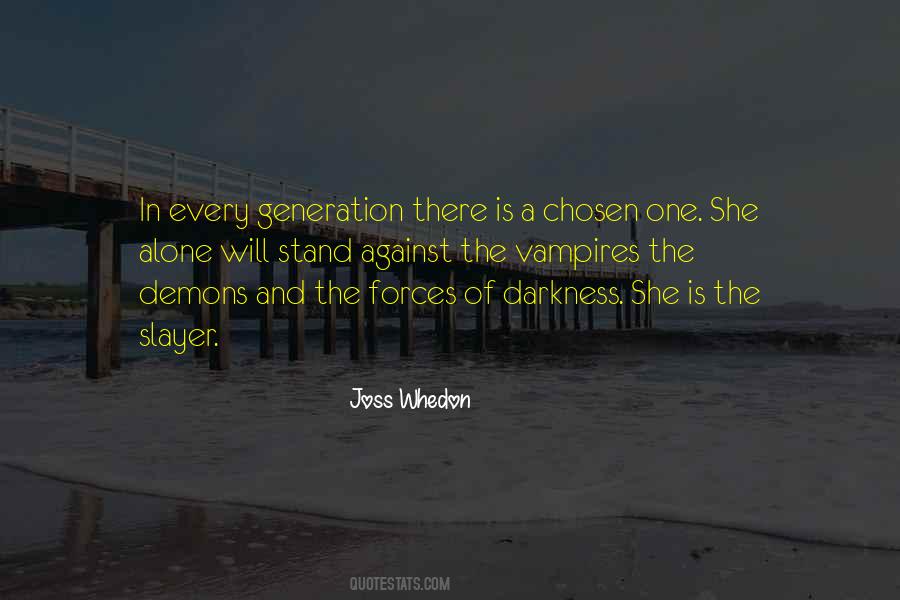 Alone In The Darkness Quotes #1849101