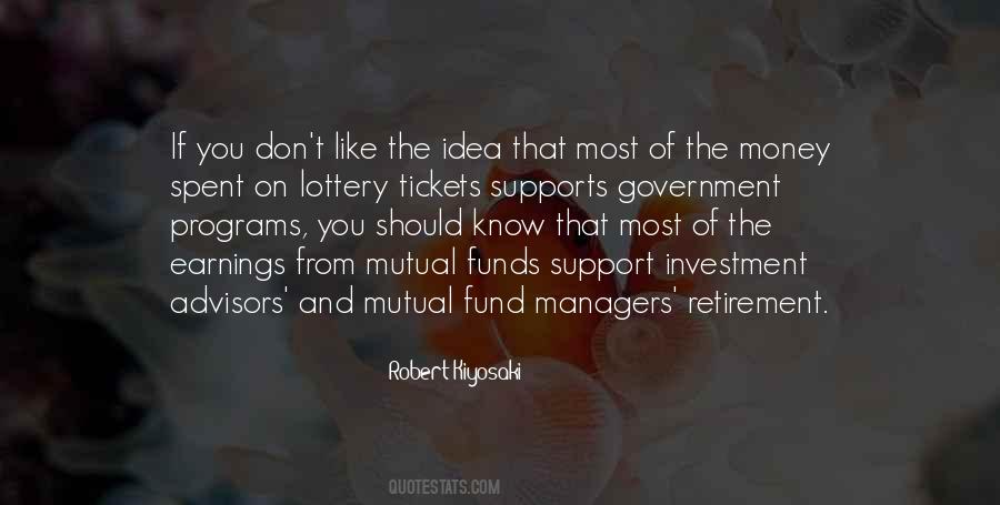 Mutual Fund Investment Quotes #1522684