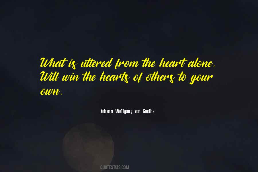 Win Hearts Quotes #910008