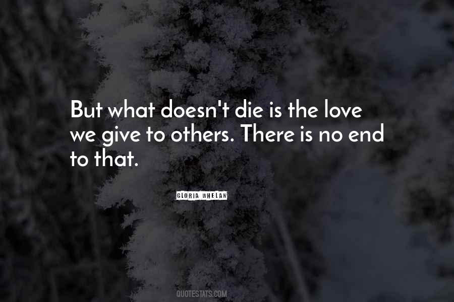Love No End Quotes #56749