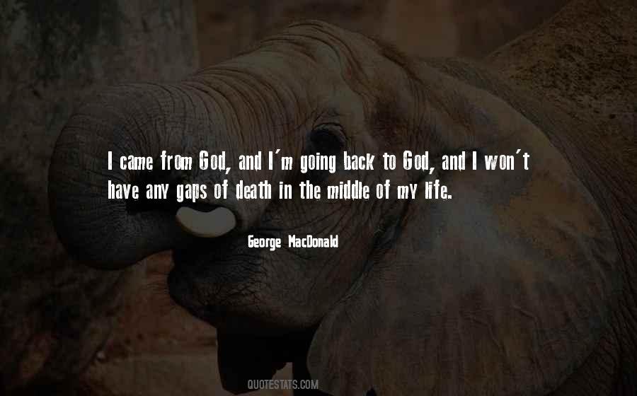 Quotes About Going Back To God #1117425