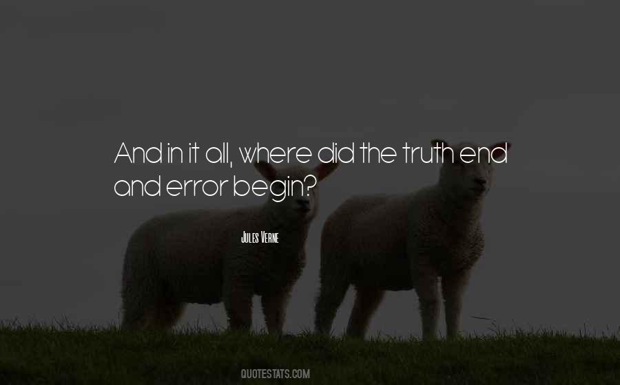 Begin And End Quotes #188764