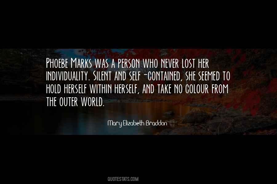 Quotes About Lost Self #1389571