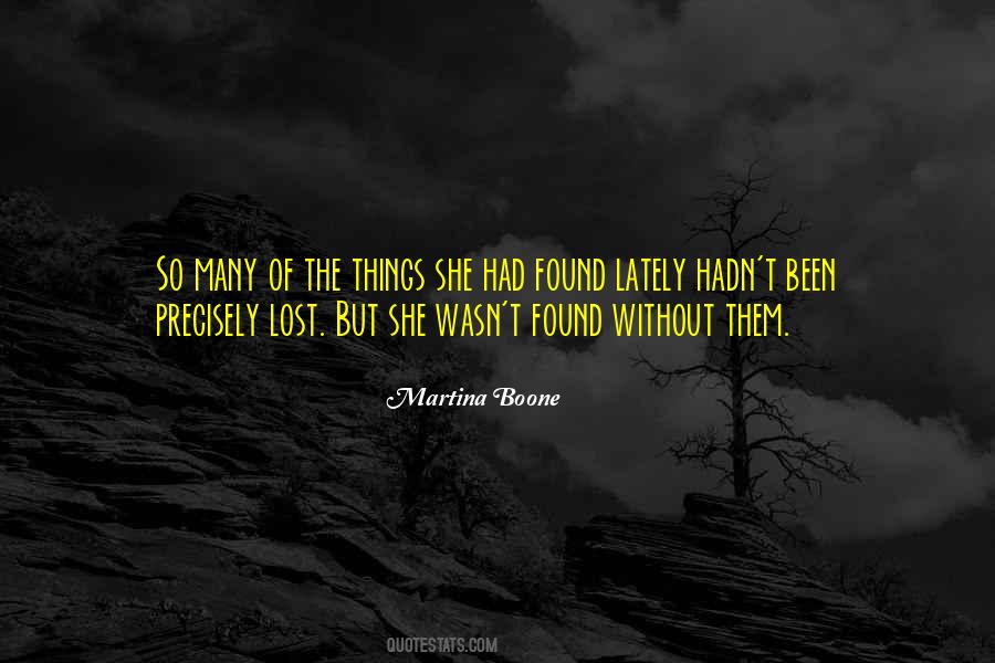 Quotes About Lost Self #882946