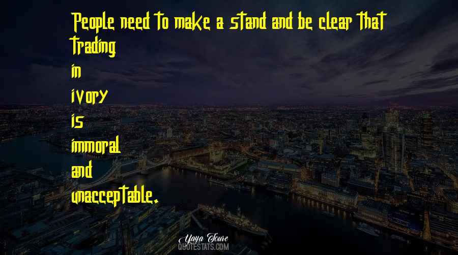 Make A Stand Quotes #1655497